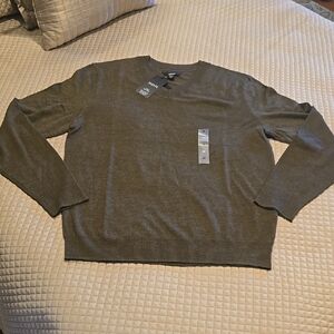 J. Crew Men's Olive Sweater